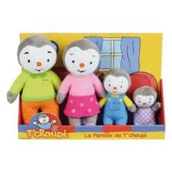 Jemini Peluches Super-héros Et Personnages<Peluche La Famille De T'Choupi
