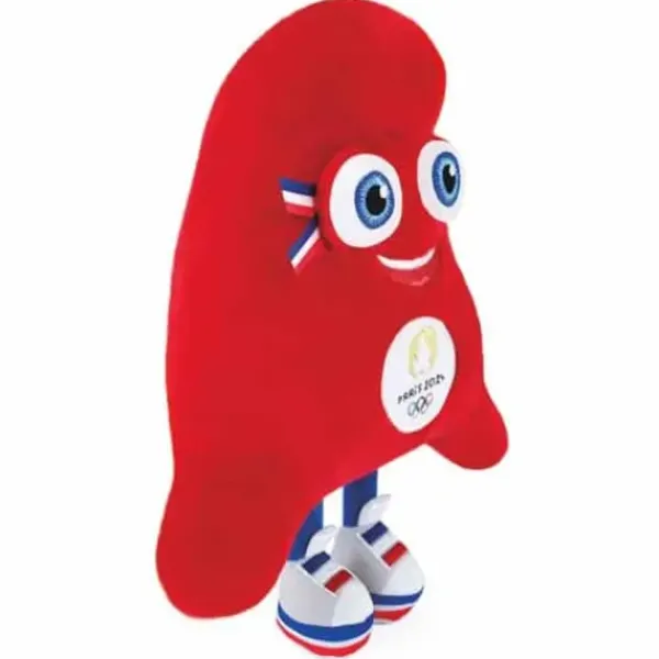 Doudou Et Compagnie Peluches Super-héros Et Personnages<Peluche Mascotte Officielle Jeux Olympiques Paris 2024 - 25 Cm