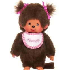 Bandai Peluches Animaux Et Autres<Peluche Monchhichi Fille Rose