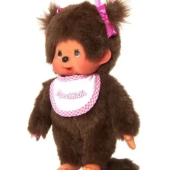 Bandai Peluches Animaux Et Autres<Peluche Monchhichi Fille Rose