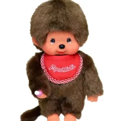 Bandai Peluches Animaux Et Autres<Peluche Monchhichi Garcon Rouge