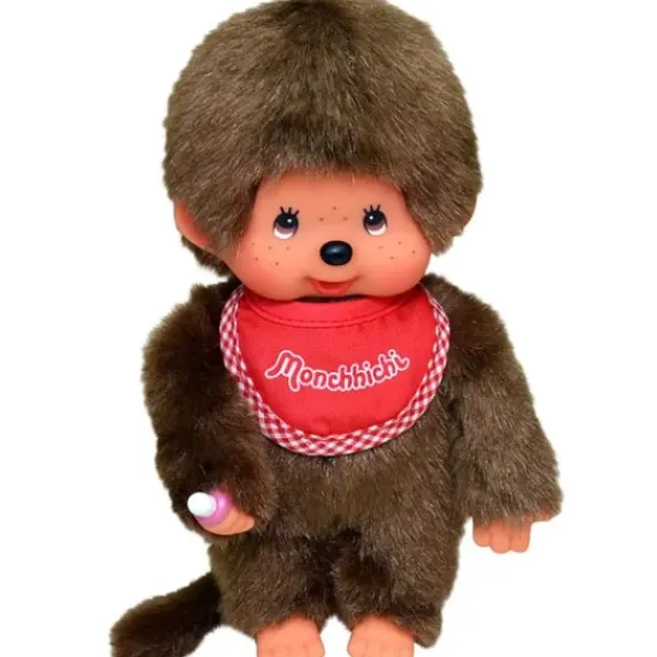 Bandai Peluches Animaux Et Autres<Peluche Monchhichi Garcon Rouge