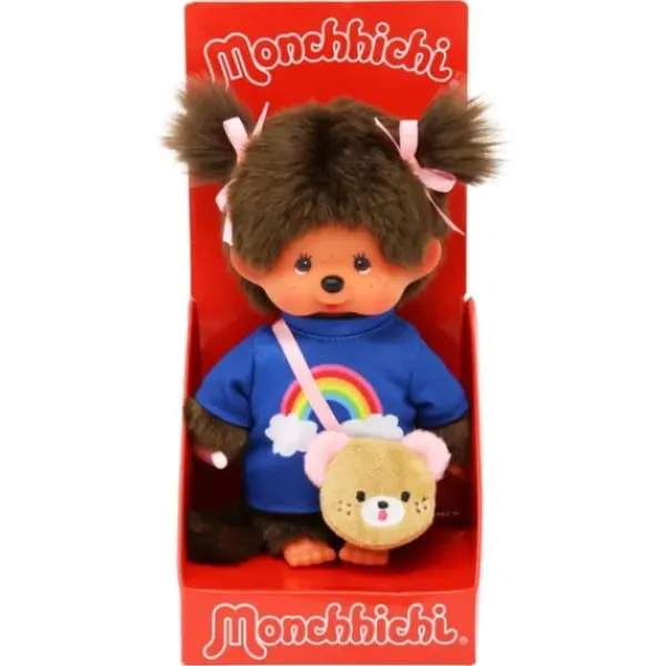 Bandai Peluches Super-héros Et Personnages<Peluche Monchhichi Sac Bandouliere