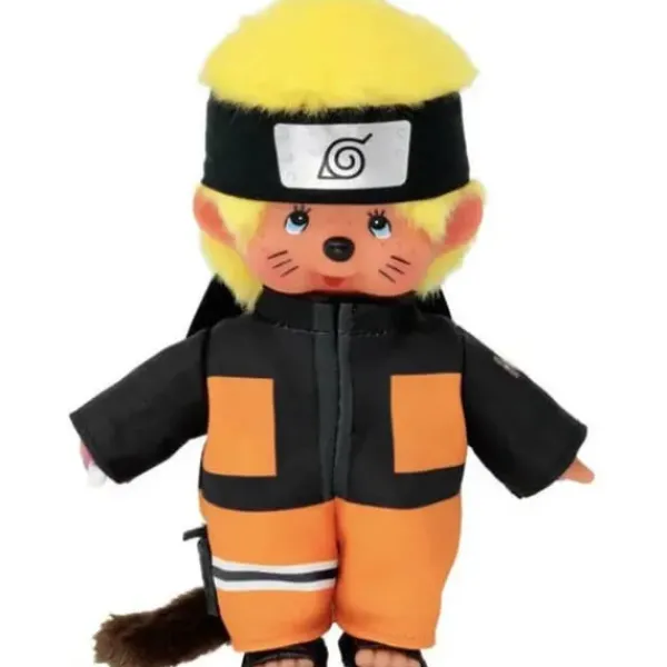 Bandai Peluches Animaux Et Autres<Peluche Monchhichi X Naruto Shippuden