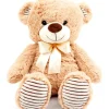 Ami Plush Ours En Peluche<Peluche Ours Assis Avec Noeud 35 Cm