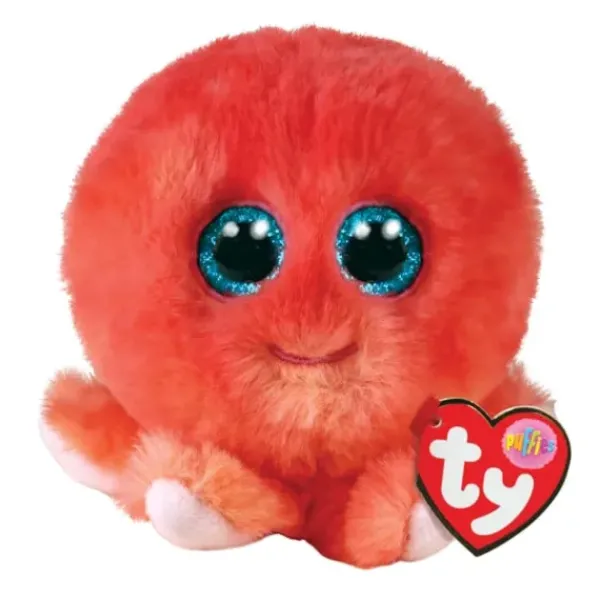 TY Mini Peluches<Peluche Puffies - Sheldon La Pieuvre 9 Cm