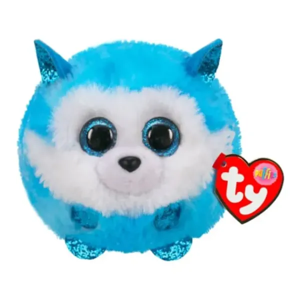 TY Mini Peluches<Peluche Puffies Prince Le Husky 9 Cm