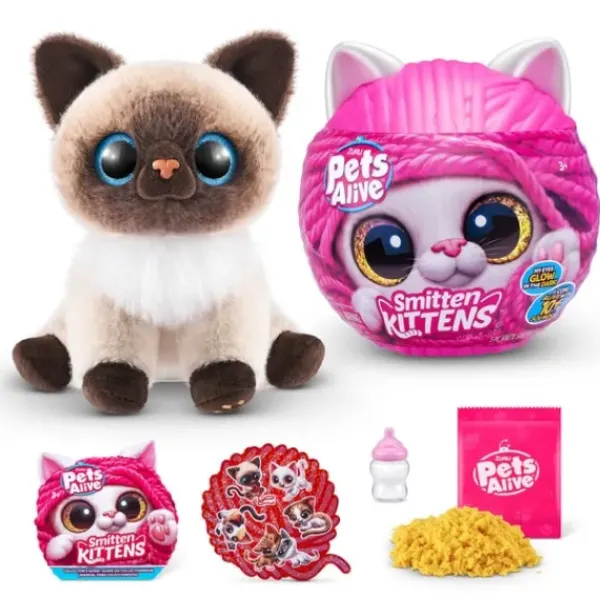 Zuru Peluches Interactives<Peluche Smitten Kittens Pets Alive