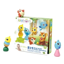Lalaboom Jouets À Emboîter, À Empiler<Perles Animaux - 25 Pieces