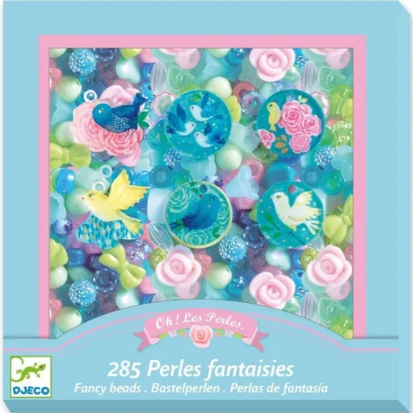 Djeco Perles<Perles Fantaisies Oiseaux