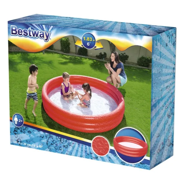 Bestway Bouées Jeux Gonflables Et Piscines<Piscine Gonflable 3 Boudins