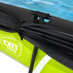 Exit Toys Bouées Jeux Gonflables Et Piscines<Piscine Lime 220 X 150 X 65 Avec Pompe Filtrante Et Voile D'Ombrage