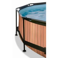 Exit Toys Bouées Jeux Gonflables Et Piscines<Piscine Wood 300 X 76 Avec Pompe Filtrante