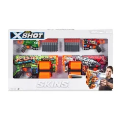 Zuru Nerf Et Jeux De Tirs<Pistolets Xshot Skins - Pack De 4
