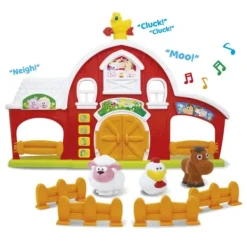 Baby Smile Figurines<Playset La Ferme Aux Animaux Avec Accessoires
