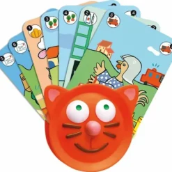 Djeco Jeux De Cartes<Porte Cartes Chat