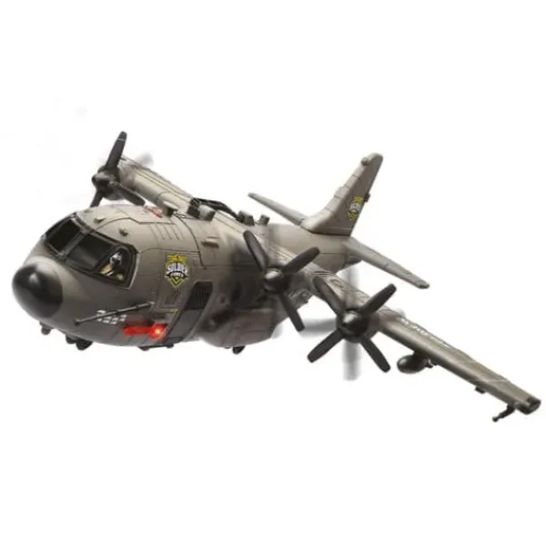 Invincible Heroes Avions Radiocommandés<Porte-Avions 5 Véhicules Et Accessoires + Effets Sonores - 76 Cm