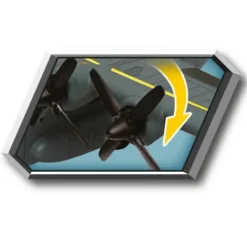 Invincible Heroes Avions Radiocommandés<Porte-Avions 5 Véhicules Et Accessoires + Effets Sonores - 76 Cm
