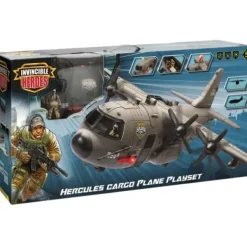 Invincible Heroes Avions Radiocommandés<Porte-Avions 5 Véhicules Et Accessoires + Effets Sonores - 76 Cm