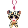 TY Peluches Porte-clés<Porte-clés Beanie Boo'S Livvie Le Leopard 9 Cm