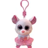 TY Peluches Porte-clés<Porte-clés Beanie Boo'S Nina La Souris