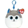 TY Peluches Porte-clés<Porte-clés Chien En Peluche - 8 Cm