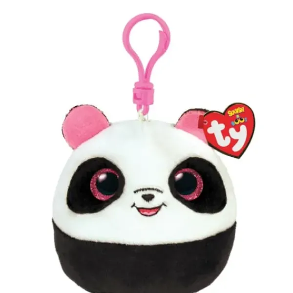 TY Peluches Porte-clés<Porte-clés Peluche Squish Clip Bamboo