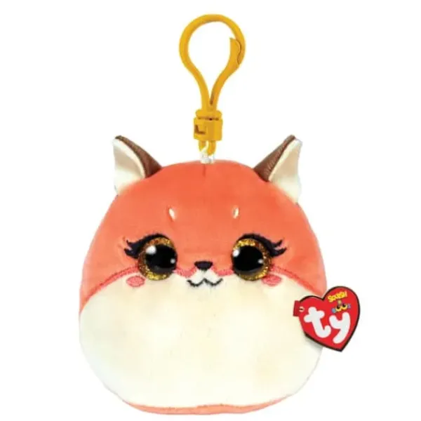 TY Peluches Porte-clés<Porte-clés Renard - 8 Cm