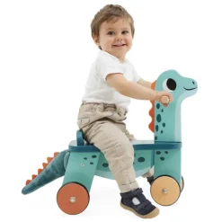 Janod Porteurs & Jouets À Bascules<Porteur Dinosaure Portosaurus En Bois