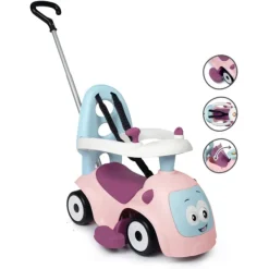 Smoby Porteurs & Jouets À Bascules<Porteur Maestro Balade Rose 3 En 1