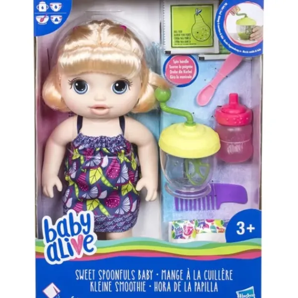 Baby Alive Poupons Interactifs<Poupee Mange A La Cuillere