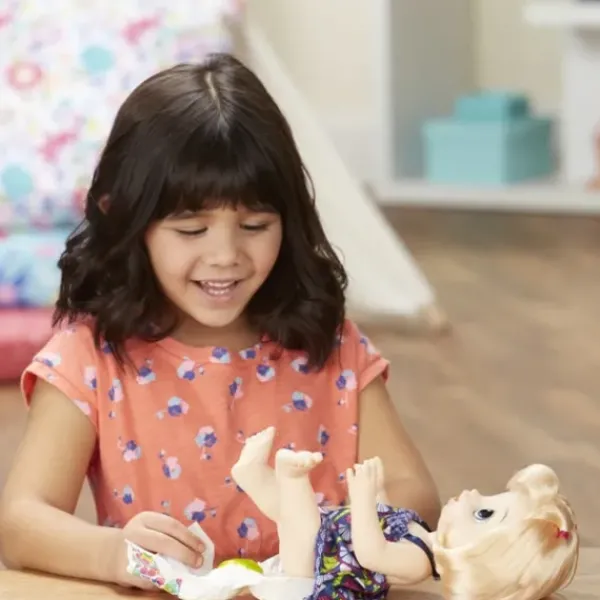 Baby Alive Poupons Interactifs<Poupee Mange A La Cuillere