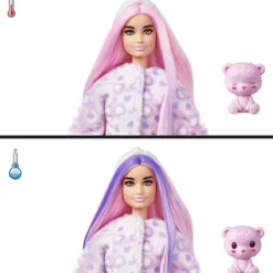 Mattel Barbie Et Poupées Mannequin<Poupee Barbie Cutie Reveal Ourson Rose
