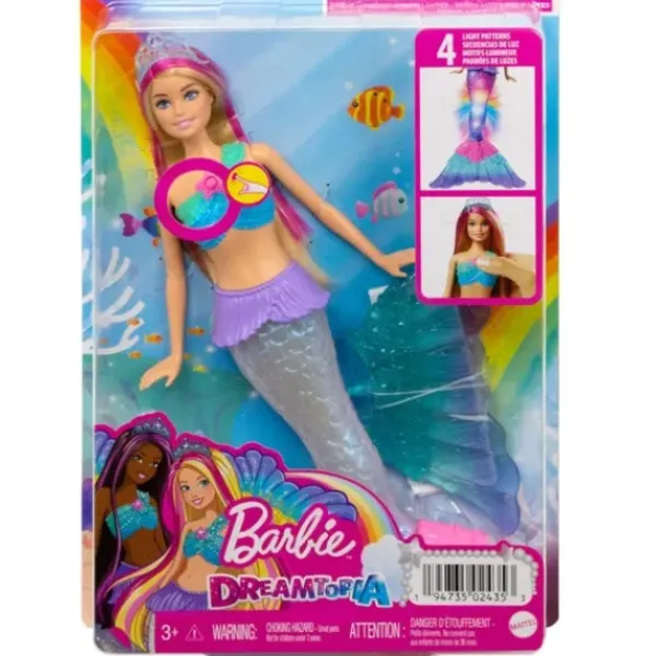 Mattel Barbie Et Poupées Mannequin<Poupee Barbie Dreamtopia - Sirene Lumieres De Reve