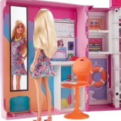 Mattel Barbie Et Poupées Mannequin<Poupee Barbie Et Coffret Dressing Deluxe