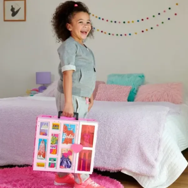 Mattel Barbie Et Poupées Mannequin<Poupee Barbie Et Coffret Dressing Deluxe
