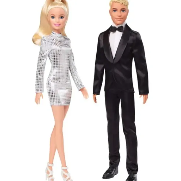 Mattel Barbie Et Poupées Mannequin<Poupee Barbie Et Ken Tenues De Soiree