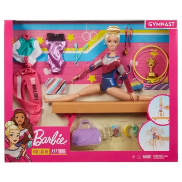 Mattel Barbie Et Poupées Mannequin<Poupee Barbie Gymnastique