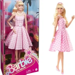 Mattel Barbie Et Poupées Mannequin<Poupee Barbie Le Film - Barbie Robe Vichy Rose