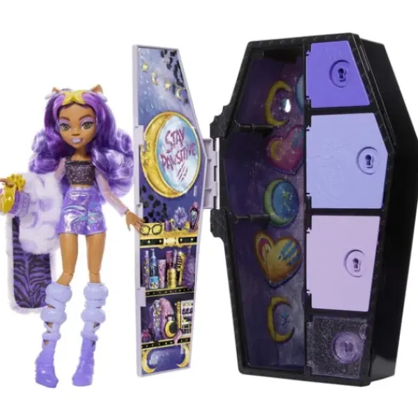 Mattel Poupées<Poupee Clawdeen Wolf Et Son Casier Secret - Monster High