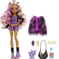 Mattel Poupées<Poupee Clawdeen Wolf Et Son Animal De Compagnie - Monster High