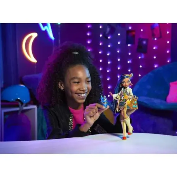 Mattel Poupées<Poupee Cleo De Nile Et Son Animal De Compagnie - Monster High