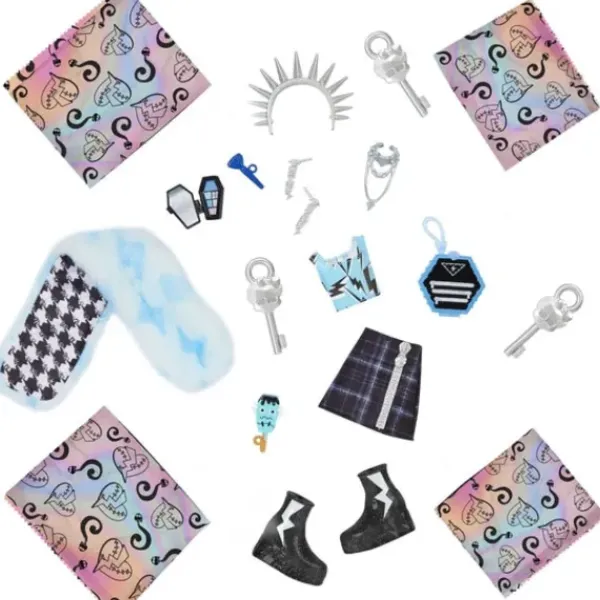 Mattel Poupées<Poupee Frankie Stein Et Son Casier Secret - Monster High