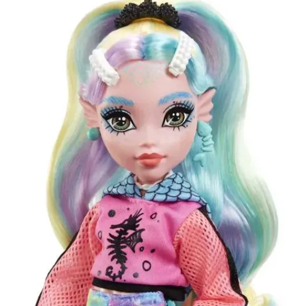 Mattel Poupées<Poupee Lagoona Blue Et Son Animal De Compagnie - Monster High