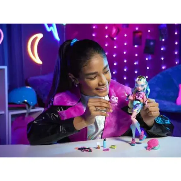 Mattel Poupées<Poupee Lagoona Blue Et Son Animal De Compagnie - Monster High