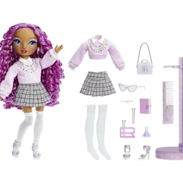 Mga Barbie Et Poupées Mannequin<Poupee Rainbow High Body Line - Lilac Lane