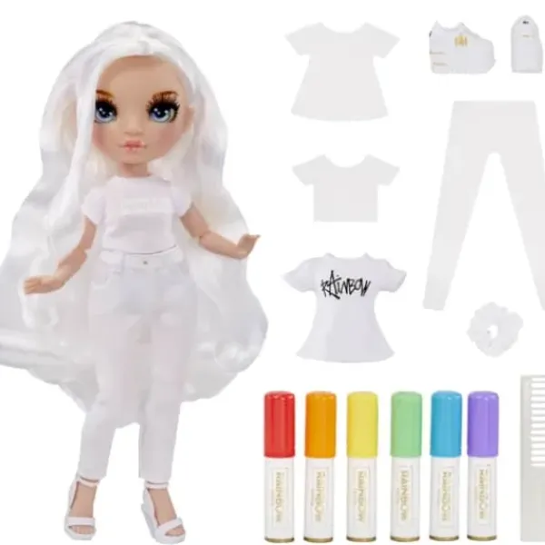 Mga Barbie Et Poupées Mannequin<Poupee Rainbow High Color & Create Fashion