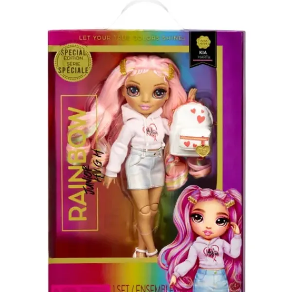 Mga Barbie Et Poupées Mannequin<Poupee Rainbow High Junior Serie 3 - Kia Hart