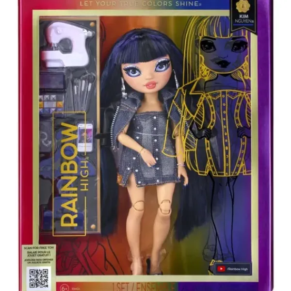 Mga Barbie Et Poupées Mannequin<Poupee Rainbow High Kim Nguyen - Serie 5
