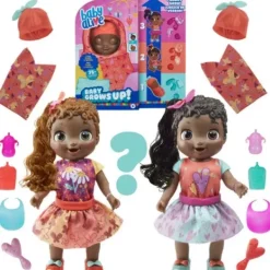 Baby Alive Poupons Interactifs<Poupon Grandit Et Parle Brune -